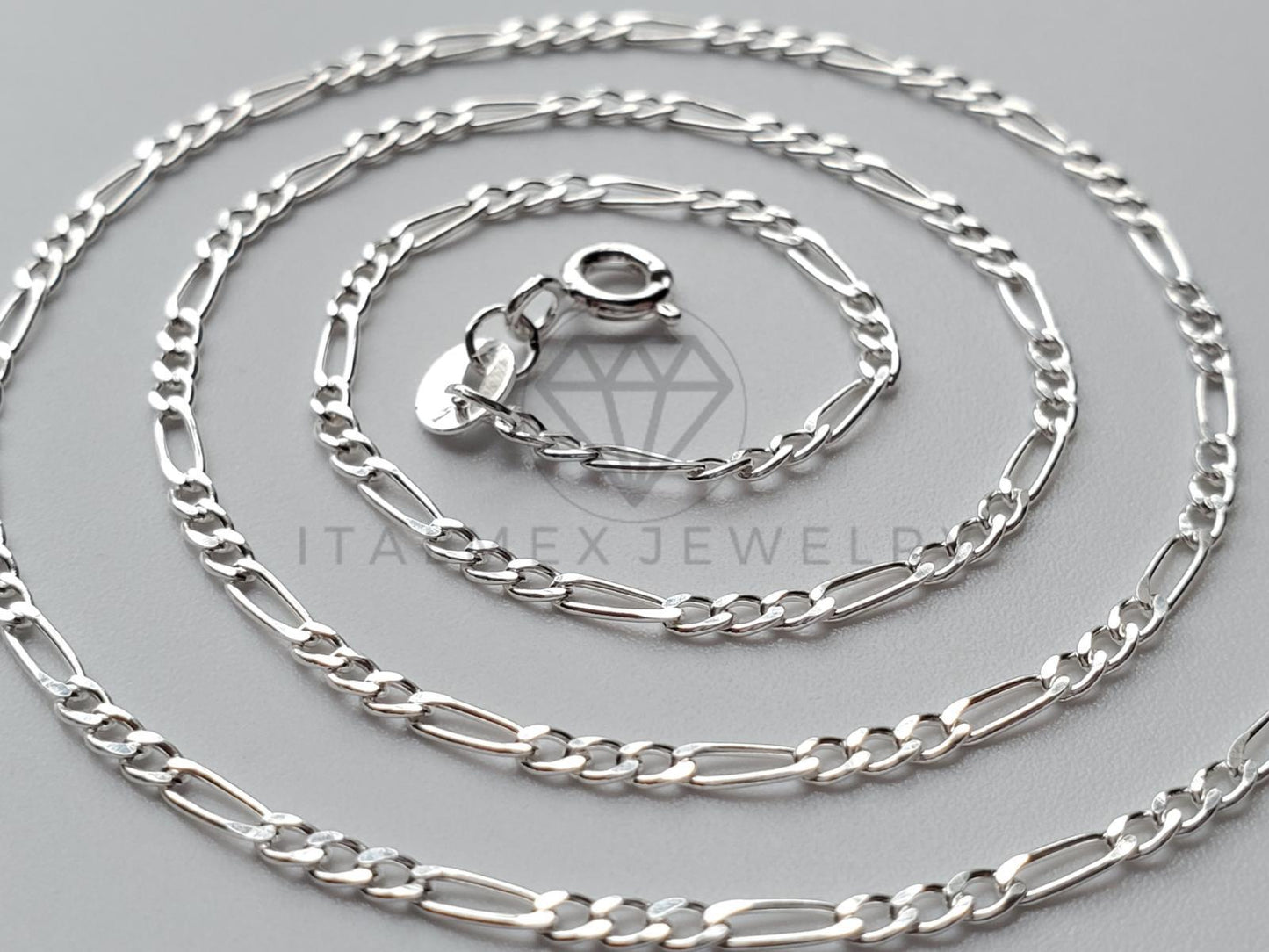 Cadena Figaro 2mm Plata .925