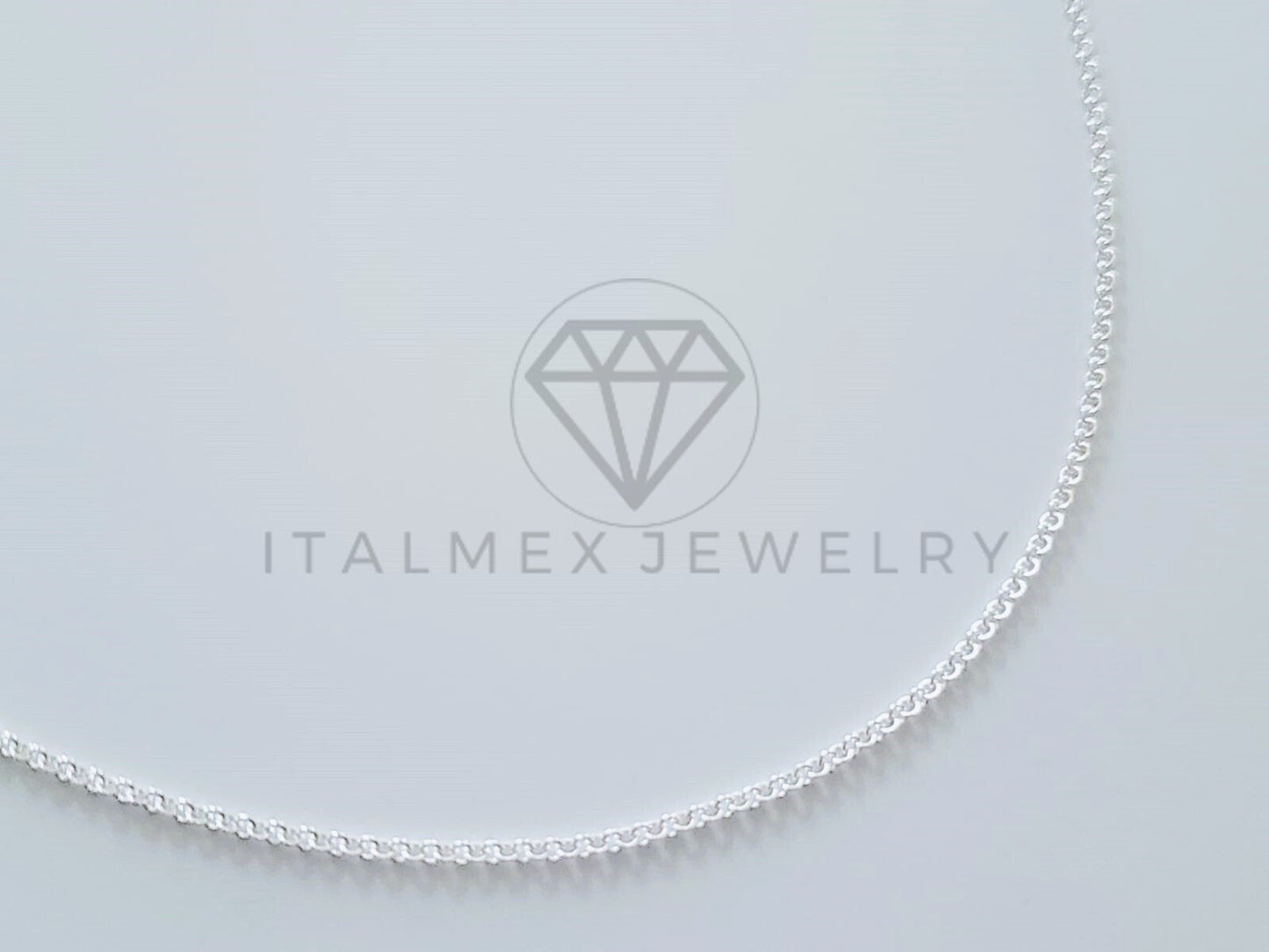 Cadena Cable 1.2mm Plata .925