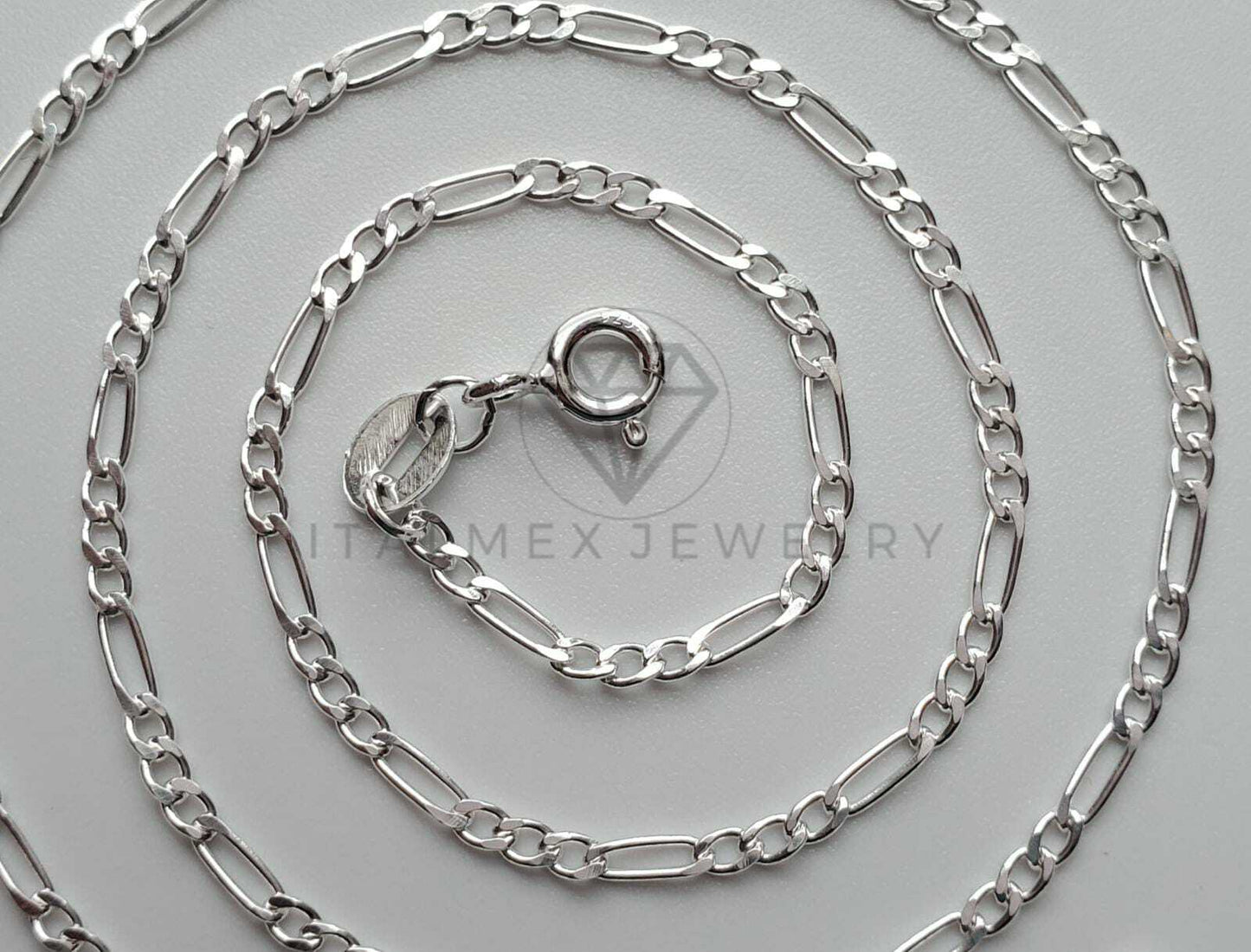 Cadena Figaro 1.5mm Plata .925