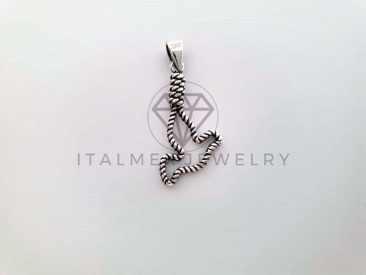 Dije Religioso - 104417 - Dije de Paloma Espiritu Santo en Plata Fina .925