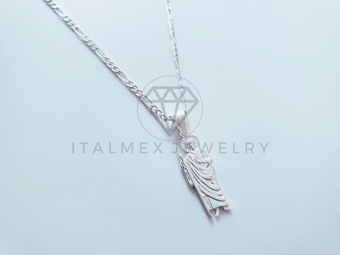 Dije Religioso - 104702 - Dije San Judas Tadeo Plata Fina .925