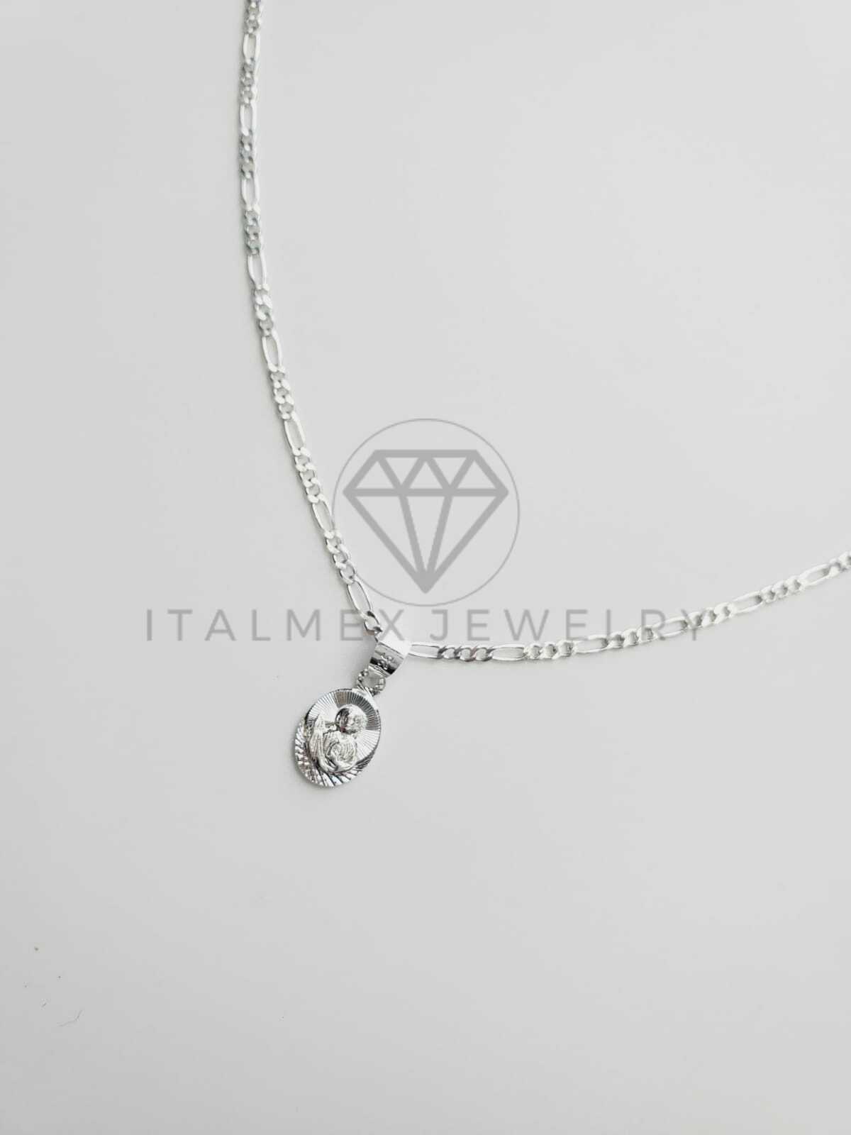 Dije Religioso - 102535 - Medalla Diamantada Mini San Judas Plata Fina .925