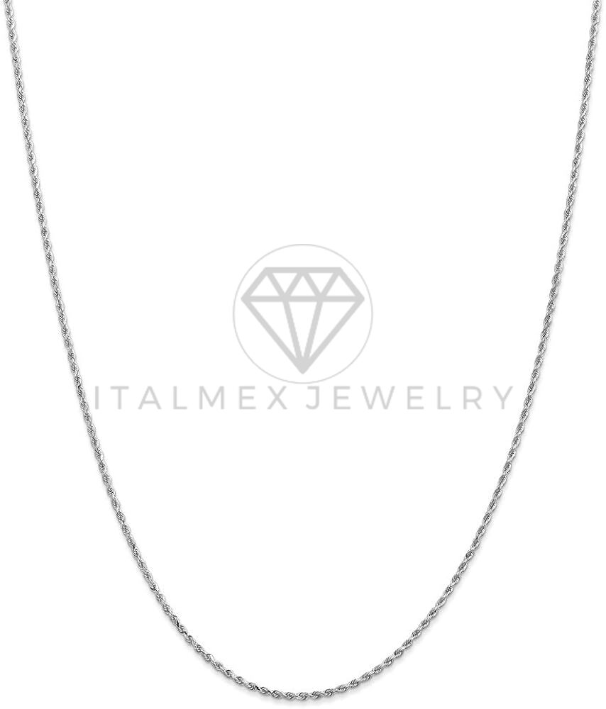 Cadena Torzal 1.5mm Plata .925