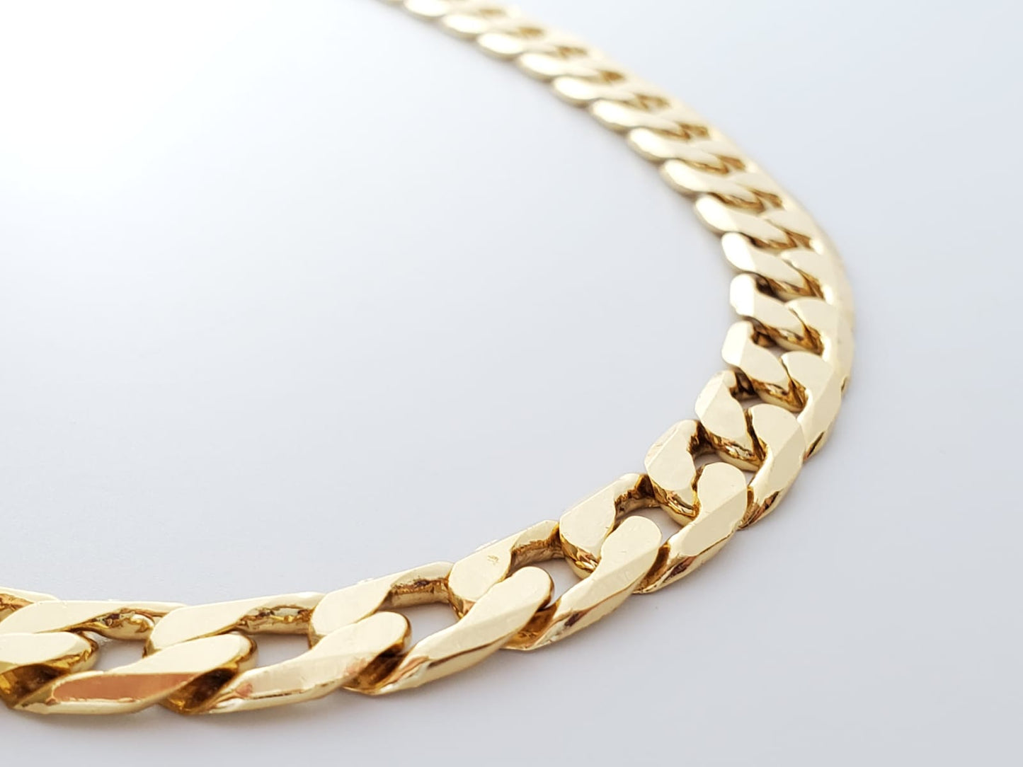12mm Cuban Link Design | 18K Gold-Plated Chain