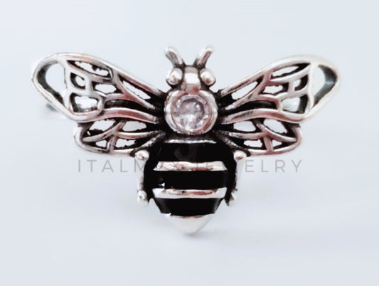 Anillo de Dama - 104984 - Anillo Abeja Circonia Clara Plata .925