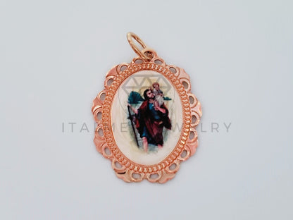 Dije Religioso - 105148 - Medalla San José Plata .925
