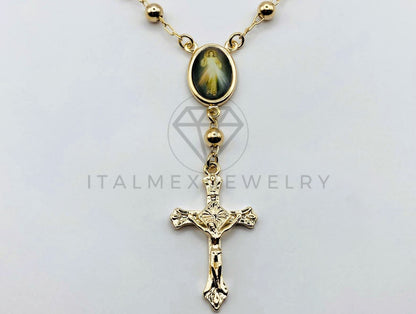 Pulsera Elegante - 102099 - Misterio de Jesucristo Nuestro Señor Oro Laminado 18K