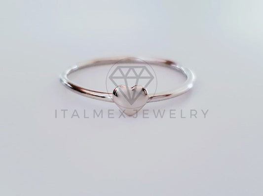 Anillo de Dama - 105037 - Anillo de Corazon Plata .925