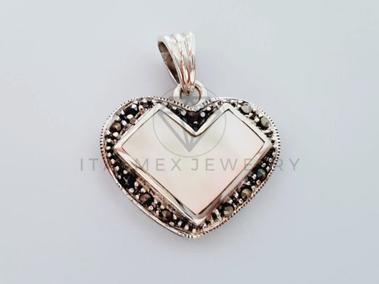 Dije No Religioso - 105155 - Dije Corazon Taxco Plata .925