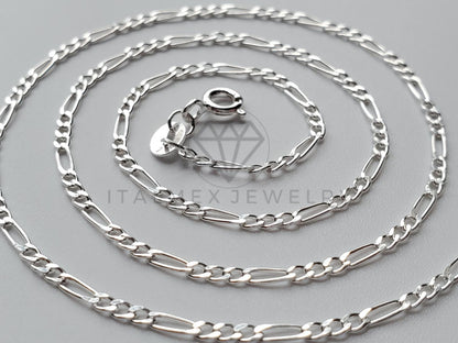 Cadena Figaro 2mm Plata .925