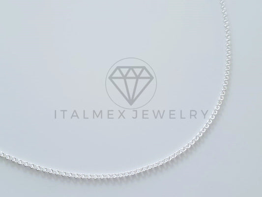 Cadena Cable 1.2mm Plata .925