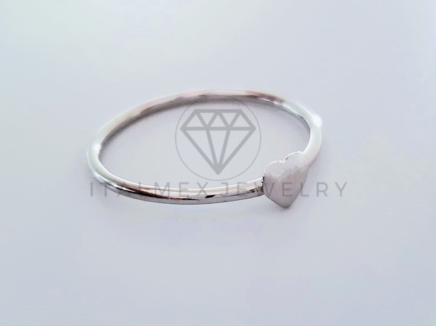 Anillo de Dama - 105037 - Anillo de Corazon Plata .925