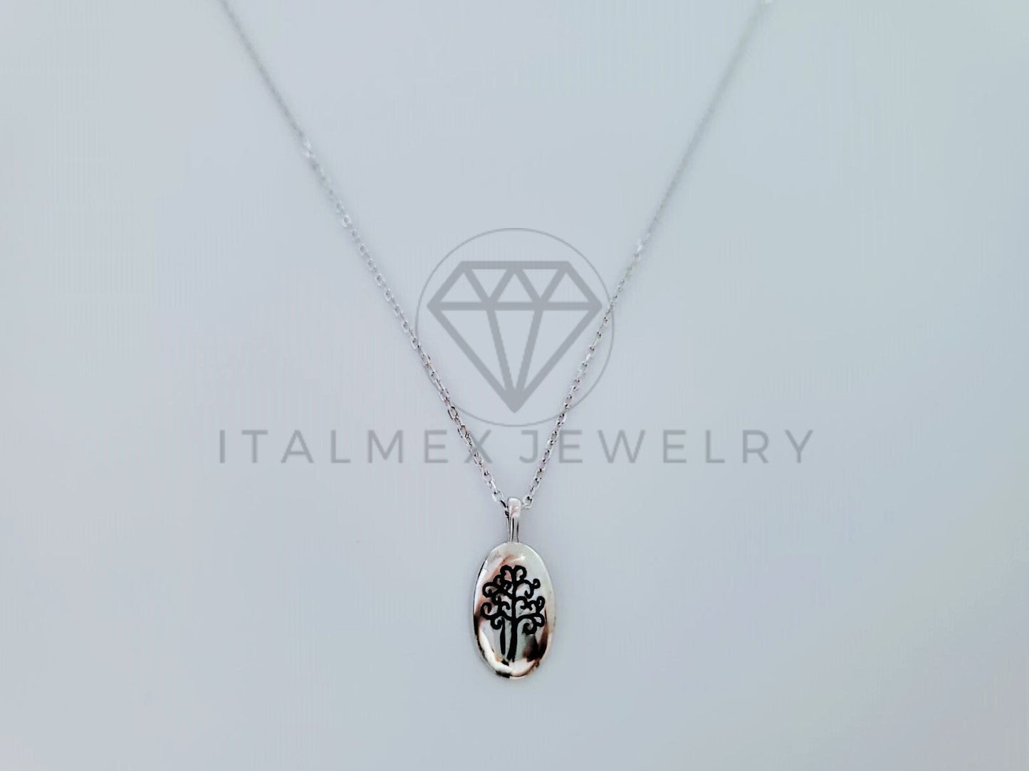 Collar de Lujo - 105231 - Collar Arbol de la Vida Plata .925