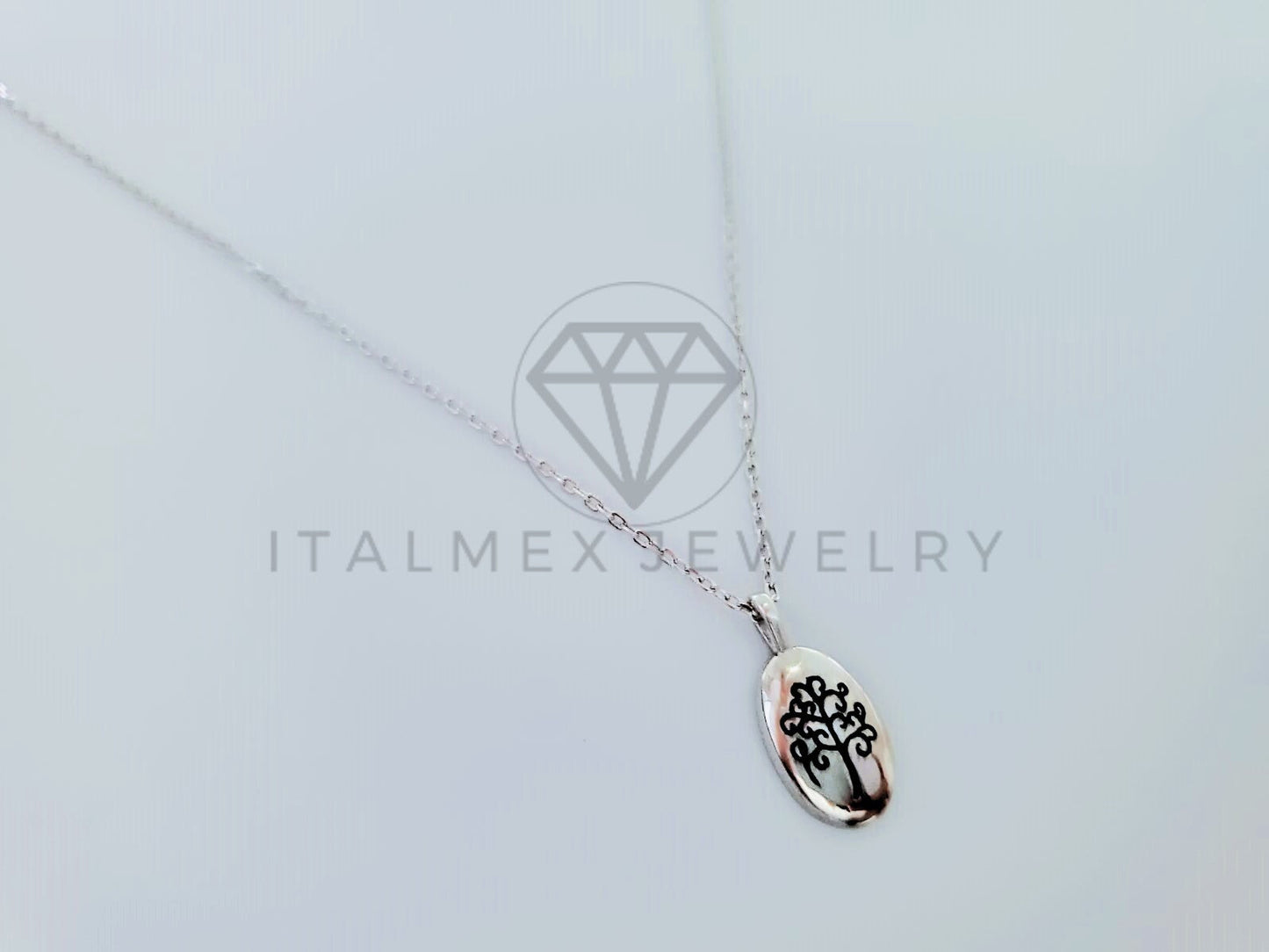 Collar de Lujo - 105231 - Collar Arbol de la Vida Plata .925