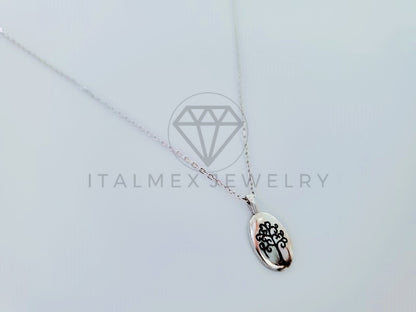 Collar de Lujo - 105231 - Collar Arbol de la Vida Plata .925