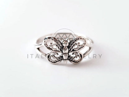 Anillo de Dama - 104463 - Anillo Mariposa Filigrana en Plata .925