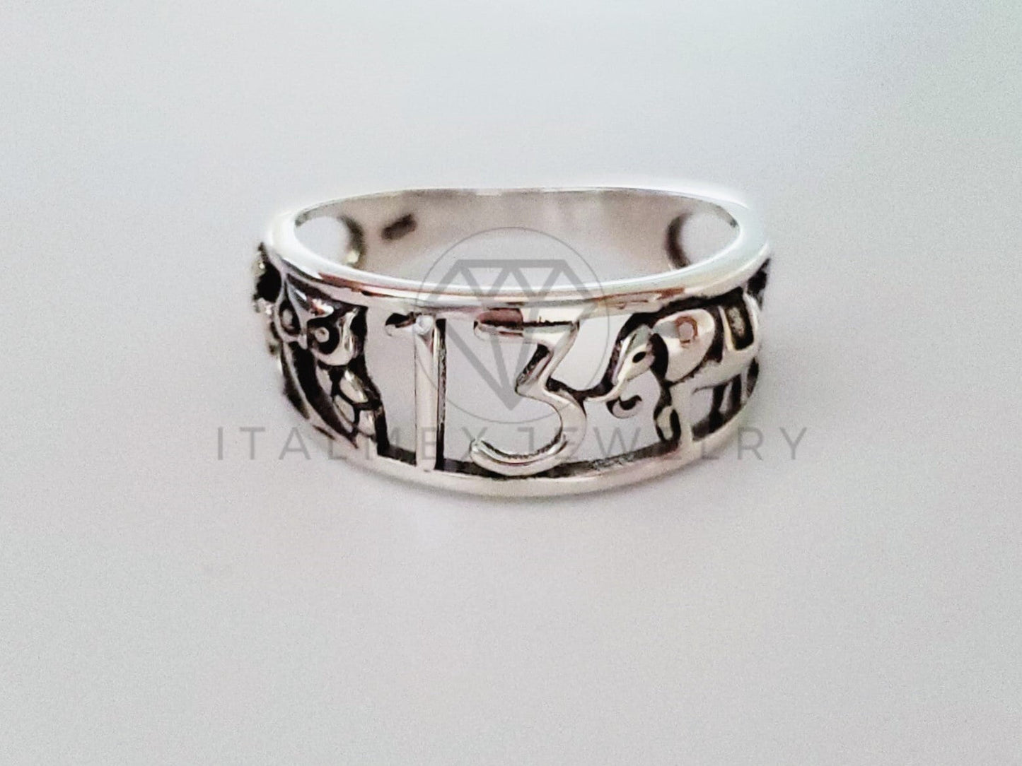 Anillo de Dama - 105132 - Anillo 7 Potencias Plata .925