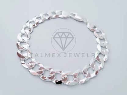 Pulsera Cubana 10mm - Plata .925
