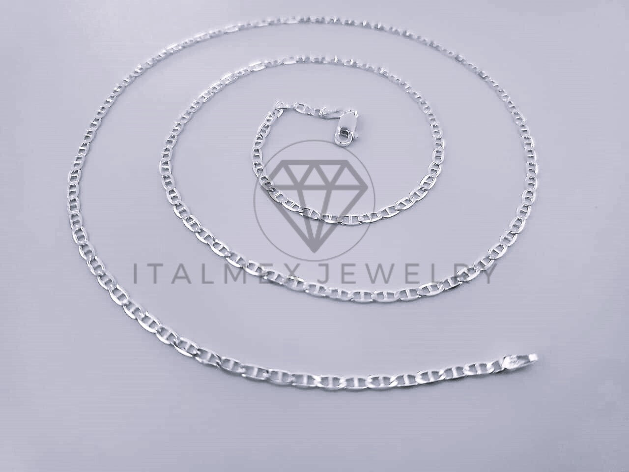 Cadena Marinera 3mm Plata .925