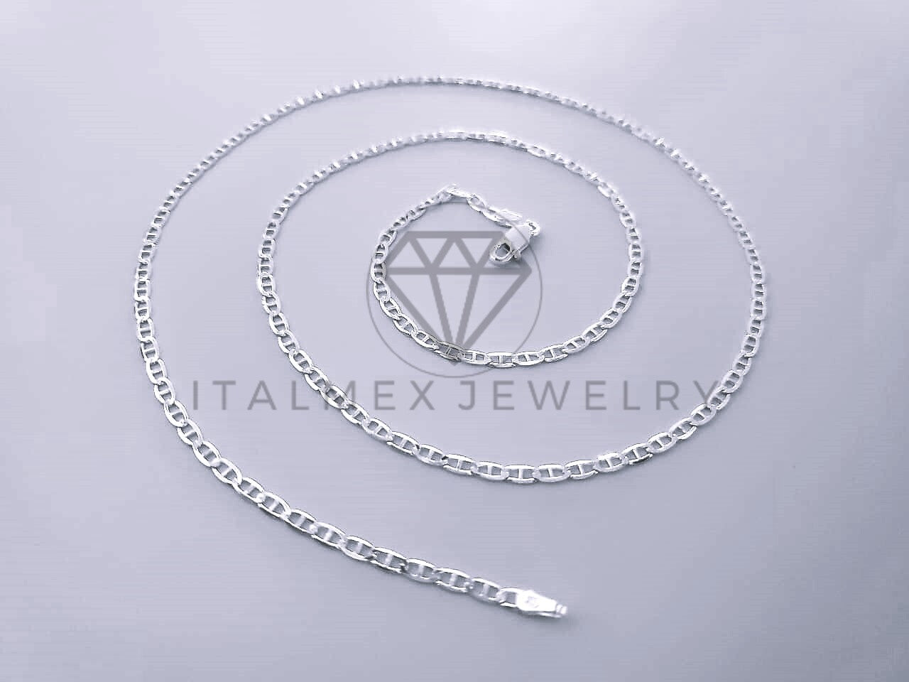 Cadena Marinera 3mm Plata .925