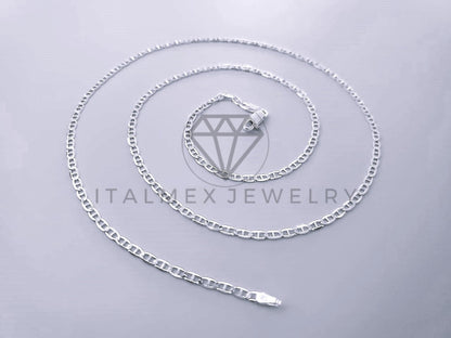 Cadena Marinera 3mm Plata .925