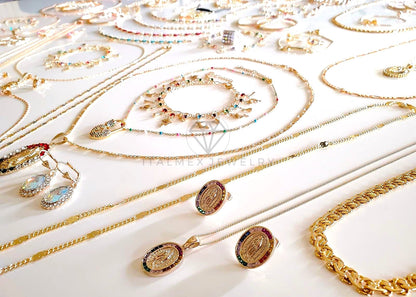 ¡Tu Gran Negocio! - Paquete de 290+ Piezas Oro Laminado 18K - Mayoreo - SIN Joyeria Religiosa