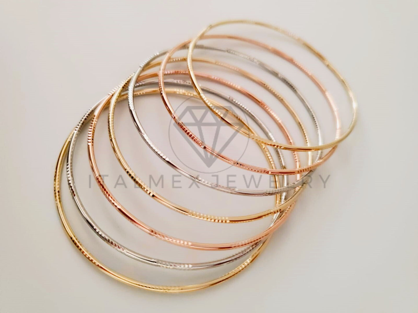 Semanario de Lujo - 104864 - Semanario Niña Punto y Barra 55mm Oro Laminado 18K