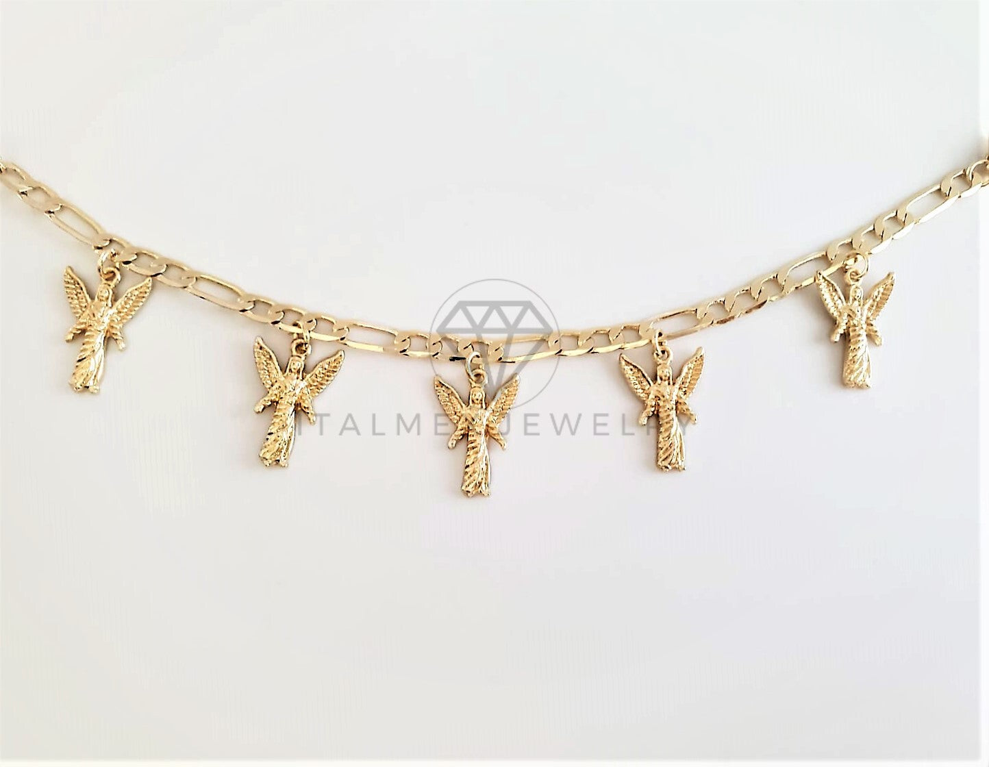 Pulsera Elegante - 102877 - Diseño Arcángel Chamuel Oro Laminado 18K