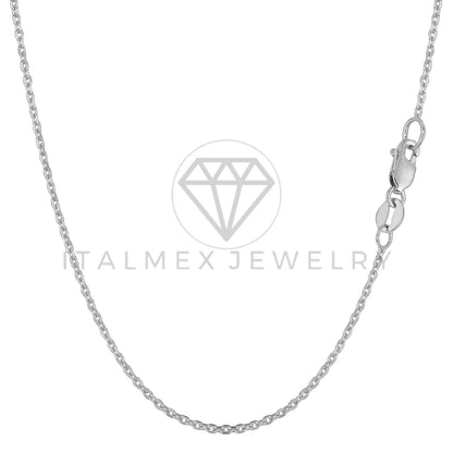 Cadena Cable 1.5mm Plata .925