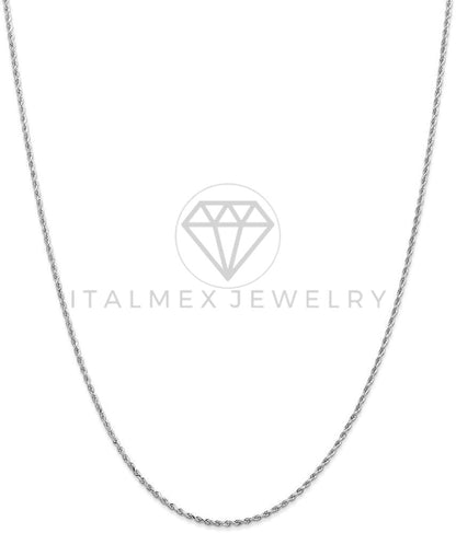 Cadena Torzal 1.5mm Plata .925