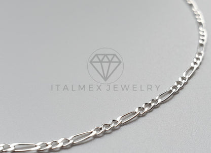 Cadena Figaro 2mm Plata .925