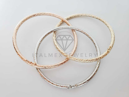 Semanario de Lujo - 101101 - Fin de Semana Rayado Oro Laminado 18K
