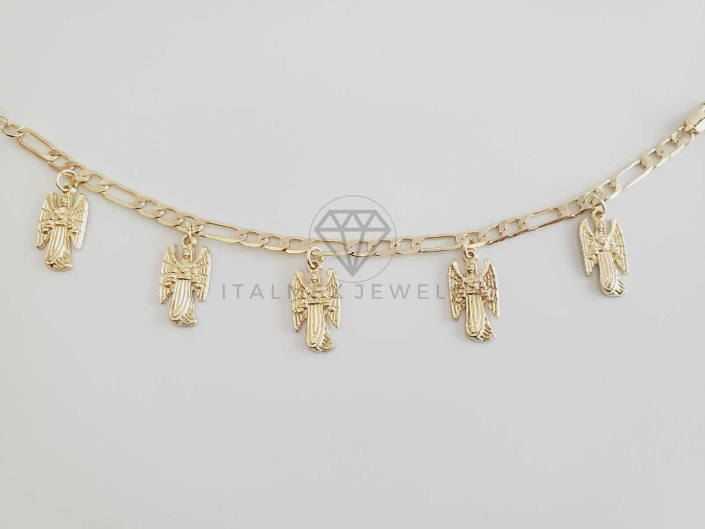Pulsera Elegante - 102674 - Diseño Arcángel Uriel Oro Laminado 18K