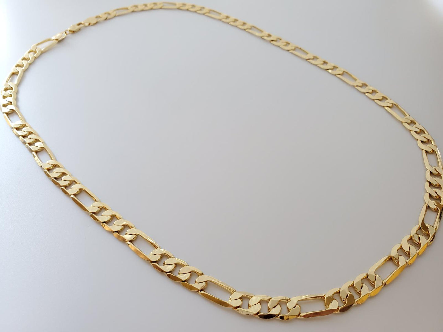 8mm Figaro Link Design | 18K Gold-Plated Chain